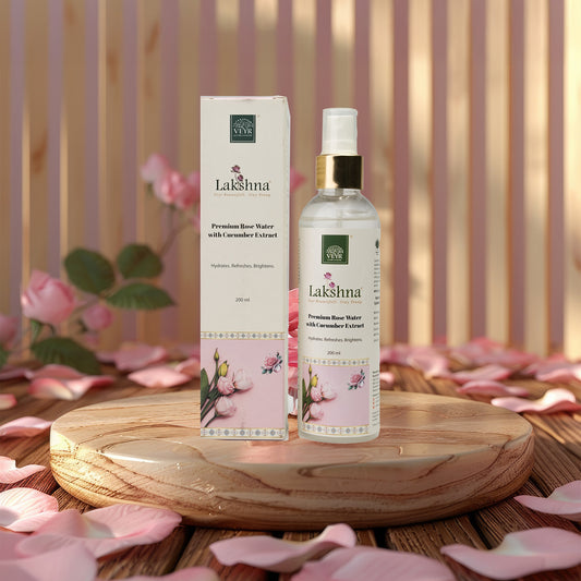 Premium Rose Water with Cucumber Extract - Facial Toner